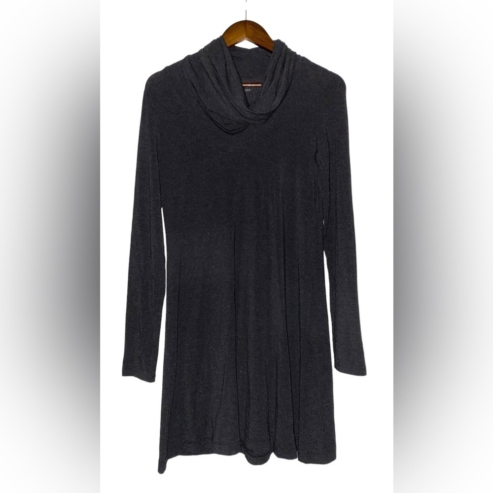 Eileen‎ Fisher Cowl Neck Sweater Dress Quiet Luxury Lagenlook Capsule Small